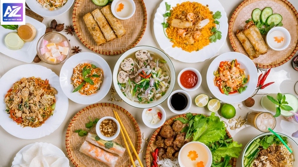 Ẩm thực phong phú tại con Phố Xã Đàn